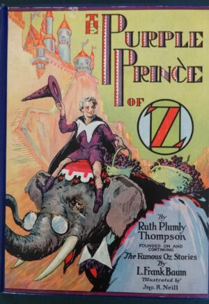 Purple Prince of oz book 1st edition ruth plumly thompson