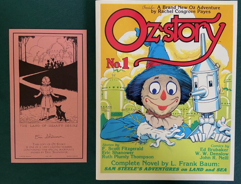 Oz Story 1 limited edition signed eric shanower bookplate