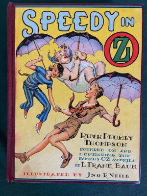 Speedy in oz 1st edition book 12 color plates