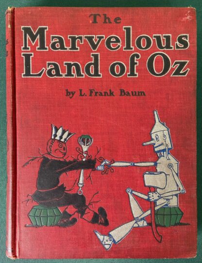 Marvelous Land of Oz book 1st edition l frank baum