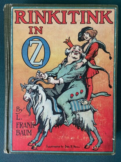 Rinkitink in Oz 1st edition wizard of oz book 1916 Reilly & Britton