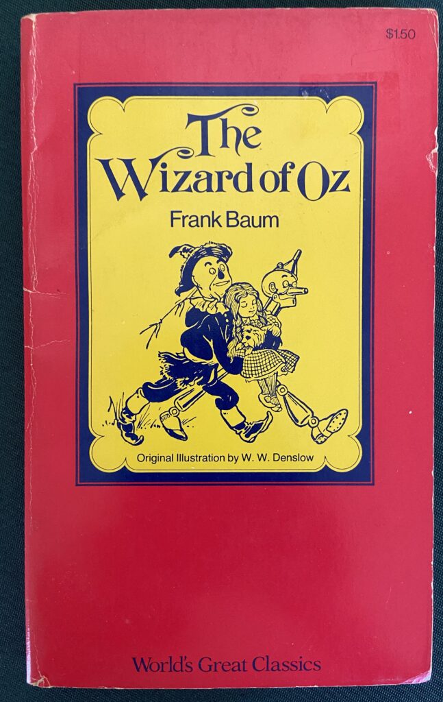 1969 Wizard Of Oz Pb Book Denslow Illustrations 1960s70s L Frank Baum Wonderful Books Of Oz 1987