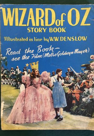 Wizard of Oz Story Book Hutchinson 1940 movie