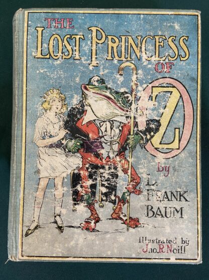 Lost Princess of oz book 1st edition 1917 l frank baum book