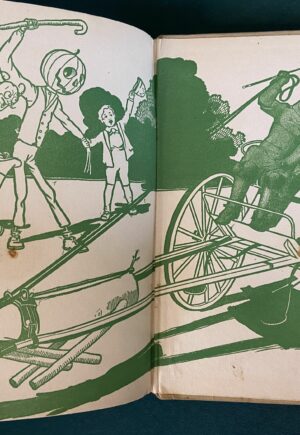 Patchwork Girl of Oz 1st edition endpaper variant