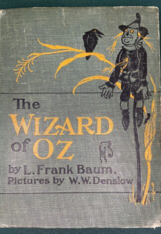 Wizard of Oz Bobbs merrill 2nd edition book l frank baum w w denslow