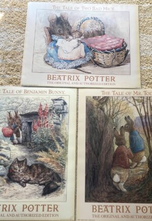 Beatrix Potter Posters Frederick Warne Benjamin Bunny Mr Tod Two Bad Mice