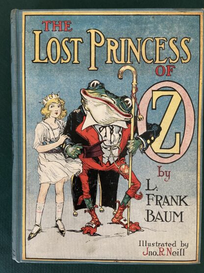 Lost princess of oz 1st edition wizard of oz book l frank baum 1917