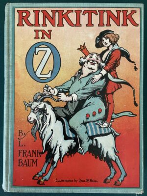 Rinkitink in Oz book 1st edition l frank baum 1916