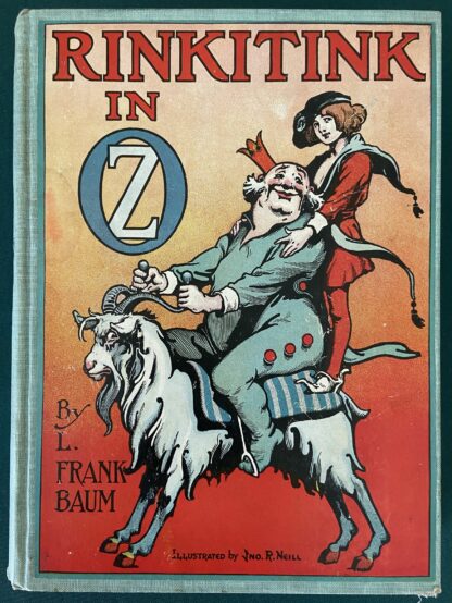 Rinkitink in Oz book 1st edition l frank baum 1916
