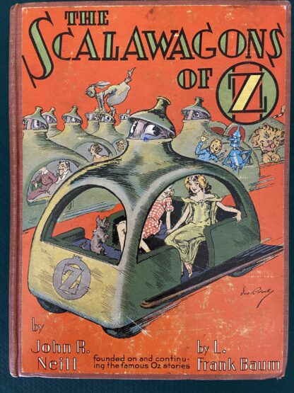 Scalawagons of Oz 1st edition 1941 book john r neill