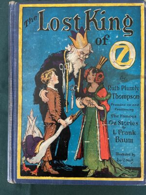 Lost King of Oz book ruth plumly thompson 1925 color plates