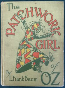 Vincent Myrand Original Wizard of Oz Painting Patchwork Girl of Oz book 1913 1st edition l frank baum