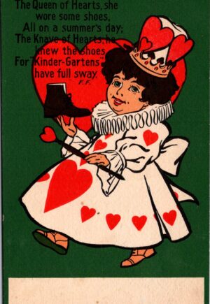 Denslow's Mother Goose Queen of Hearts Postcard