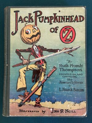 Jack Pumpkinhead of Oz Book ruth plumly thompson book