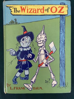 Wizard of Oz book denslow blue poster cover