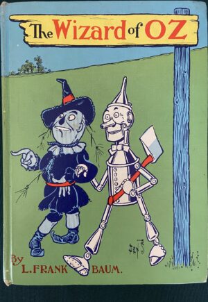 Wizard of Oz book denslow blue poster cover