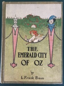 Emerald City of Oz Book Reilly & Lee L Frank Baum Color Plates