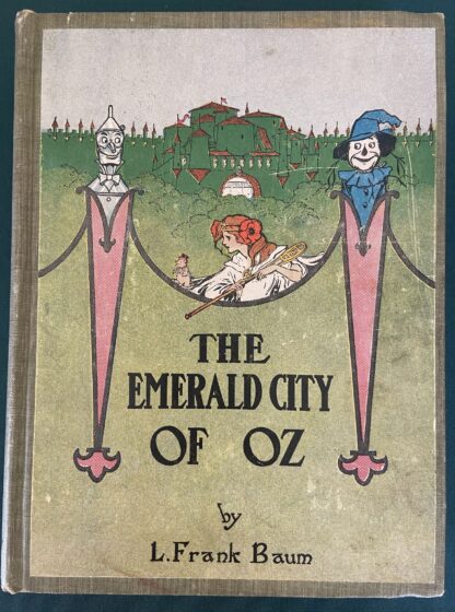 Emerald City of Oz Book Reilly & Lee L Frank Baum Color Plates