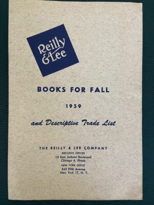 Reilly & Lee book Catalog 1959 wizard of oz roycraft