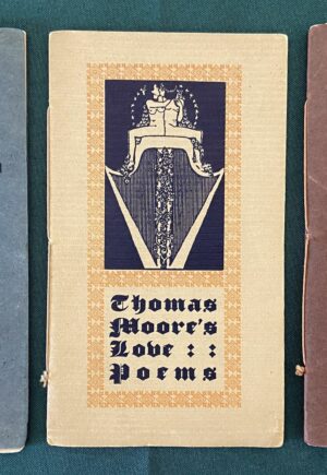1917 Roycroft Booklets essay on compensation, apology for idlers, Thomas Moore's Love Poems