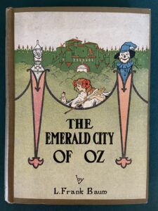 EMERALD CITY OF OZ Book L Frank Baum, Wizard of Oz 1920, l frank baum