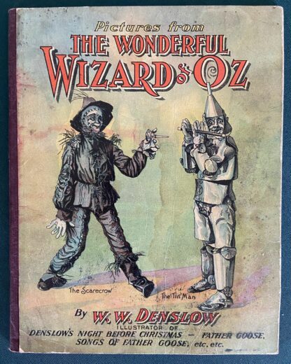 PICTURES FROM THE WONDERFUL WIZARD OF OZ W W Denslow 1903 Book