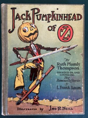 Jack Pumpkinhead of Oz 1st Edition Wizard of Oz book 1929