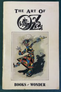 Art of Oz wizard of oz books of wonder catalog 1984 oz illustrators