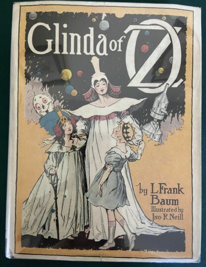 Glinda of oz book 1st edition in dust jacket l frank baum