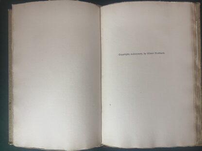 Sale: Roycrofters Song of Songs First 1896 Roycroft Shop Book Inscribed Limited Edition Hubbard - Image 5
