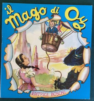 il mago di oz, wizard of oz book in italian italy