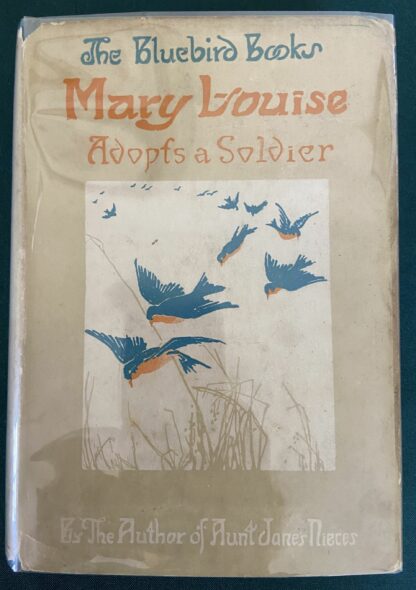 Mary Louise Adopts a Soldier 1st edition dust jacket l frank baum