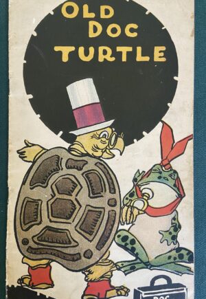 Old Doc Turtle Lucky Peter Ruth Plumly Thompson 1920 1st edition book