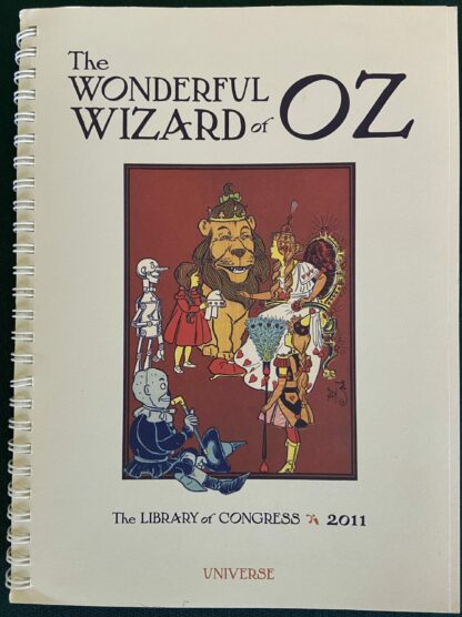 The Wonderful Wizard of Oz: 2011 Desk Calendar by Library of Congress Based on Baum W W Denslow Book