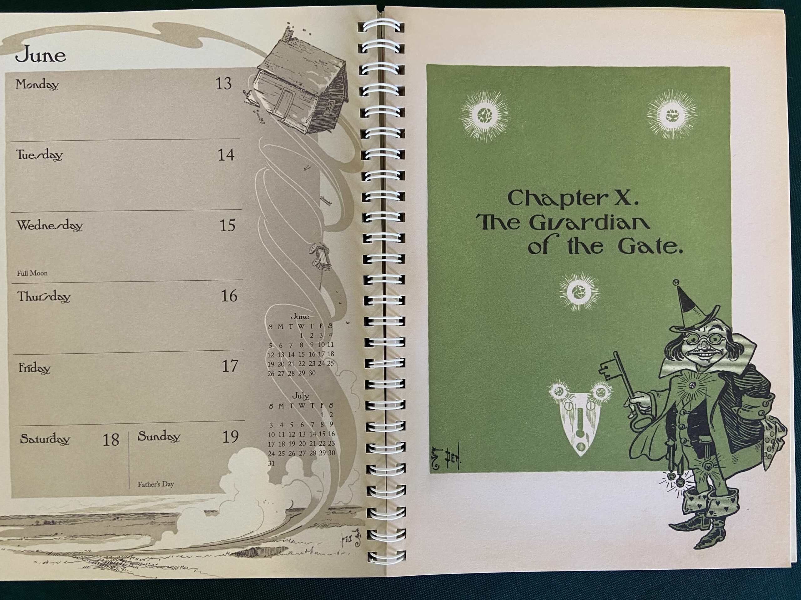 Sold The Wonderful Wizard of Oz 2011 Desk Calendar by Library of