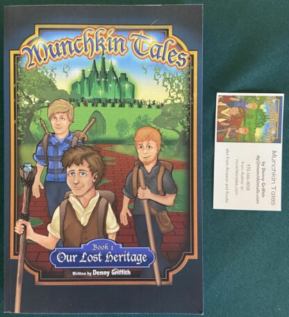 Oz Munchkin Tales Denny Griffith Signed Wizard of Oz book