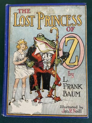 lost princess of oz book l frank baum 12 color plates 1917