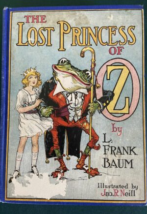 lost princess of oz book l frank baum 12 color plates 1917