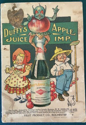 Duffys Apple Juice Imp book w w denslow 1909