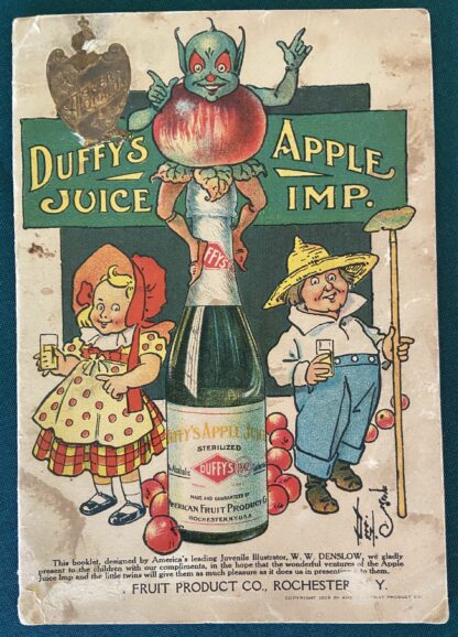 Duffys Apple Juice Imp book w w denslow 1909