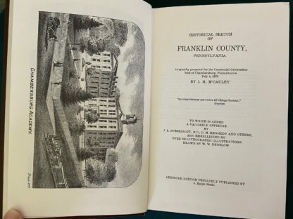 Franklin County History W W Denslow Book Lithographs