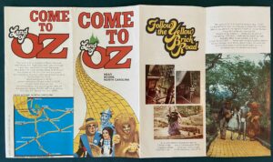 COME TO THE LAND OF OZ Beech Mountain NC Theme Park Vintage Brochure 1970s Original