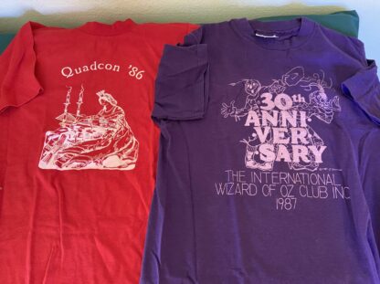 Oz Club convention t-shirts vintage glinda patchwork girl