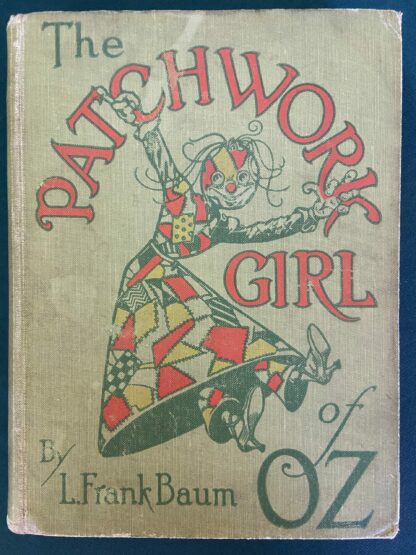 Patchwork Girl of Oz Book 1913 1st Edition Reilly & Britton L Frank Baum