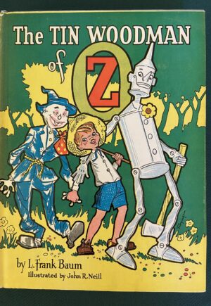 Tin Woodman of Oz Book Roycraft Dust Jacket Wizard of Oz