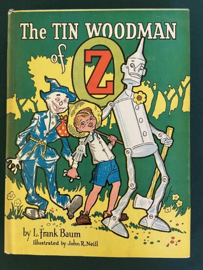 Tin Woodman of Oz Book Roycraft Dust Jacket Wizard of Oz