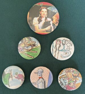 Wizard of Oz Buttons pinback ozcon convention