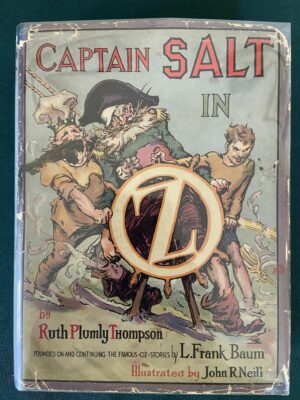 captain salt in oz 1st edition book ruth plumly thompson