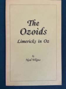 Ozoids book wizard of oz limericks